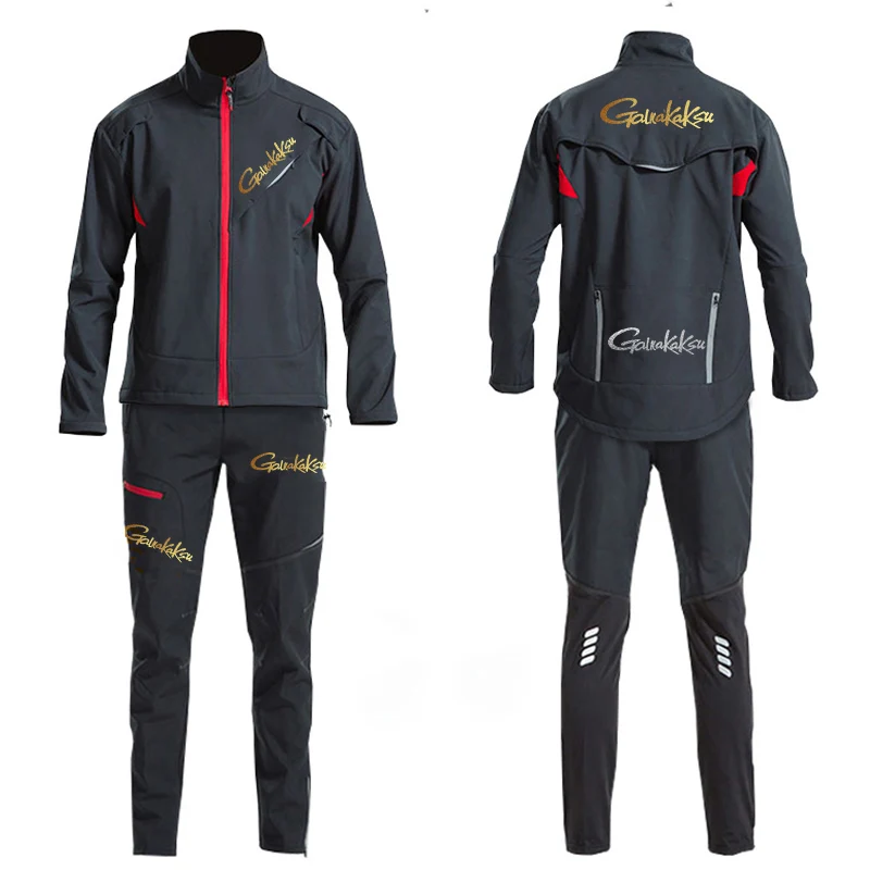 Fishing Pants Waterproof - Zimowy wodoodporny kombinezon wędkarski Męska wiatrówka