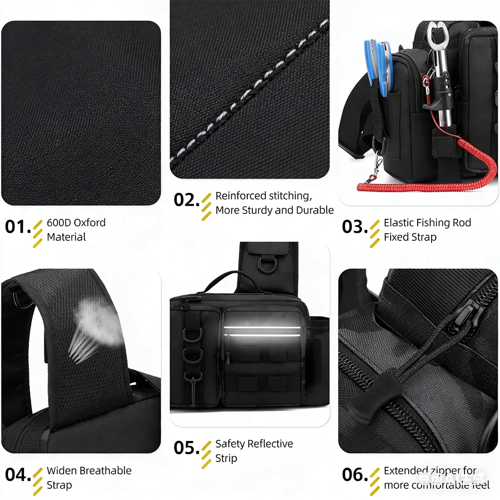 Plecak wędkarski z uchwytem na – Fishing Backpack recenzja i cena