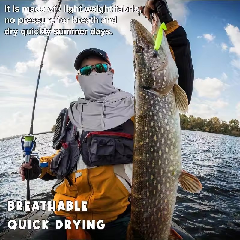 1 szt. Kominiarka Oddychająca  – Fishing Hoodie recenzja i cena