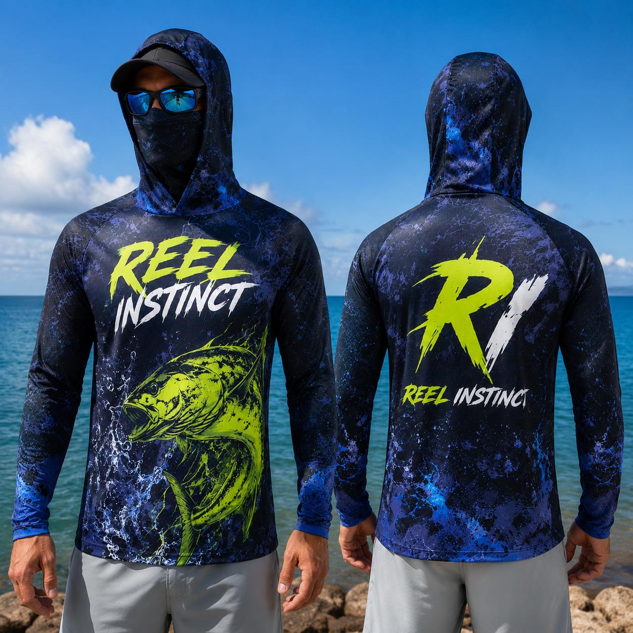 Męska koszulka wędkarska z kap – Fishing Hoodie recenzja i cena