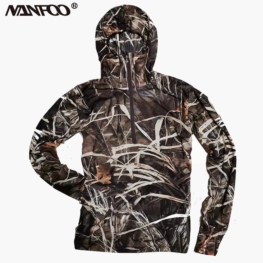 Cienka Lekka Letnia Koszulka z – Fishing Hoodie recenzja i cena