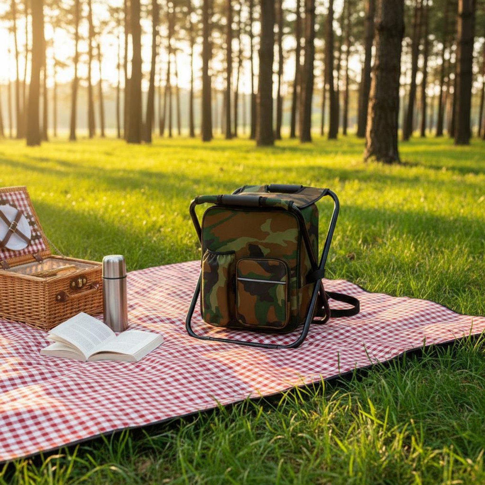 Plecak-Chłodziarka z Krzesełki – Fishing Backpack recenzja i cena
