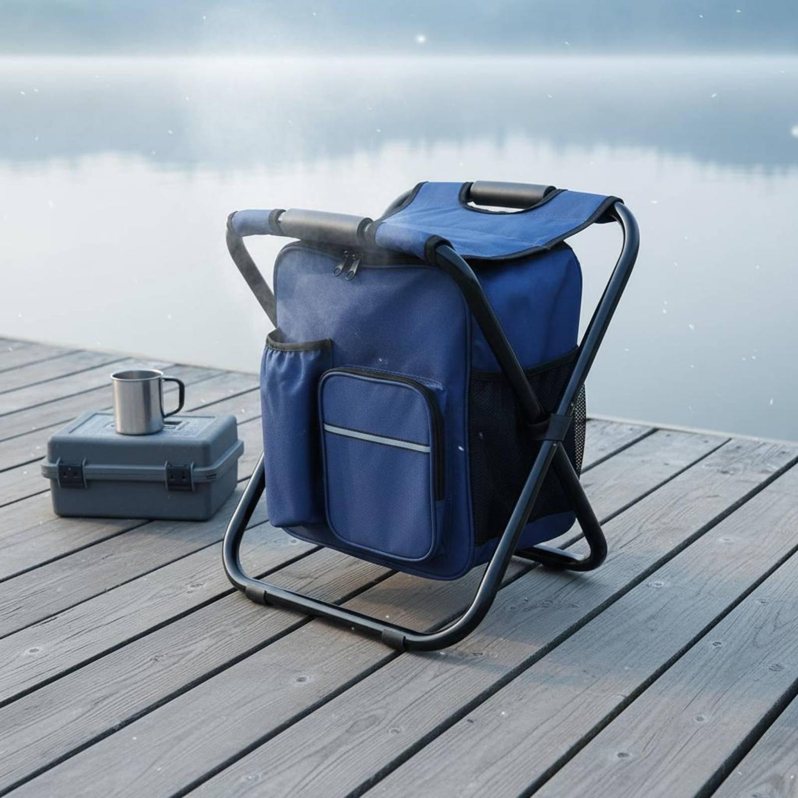 Plecak-Chłodziarka z Krzesełki – Fishing Backpack recenzja i cena