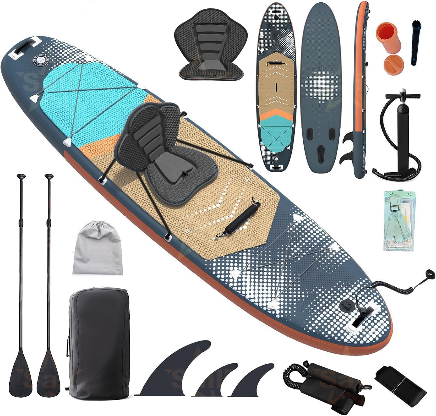 Wielofunkcyjna dmuchana deska  – Fishing Backpack recenzja i cena