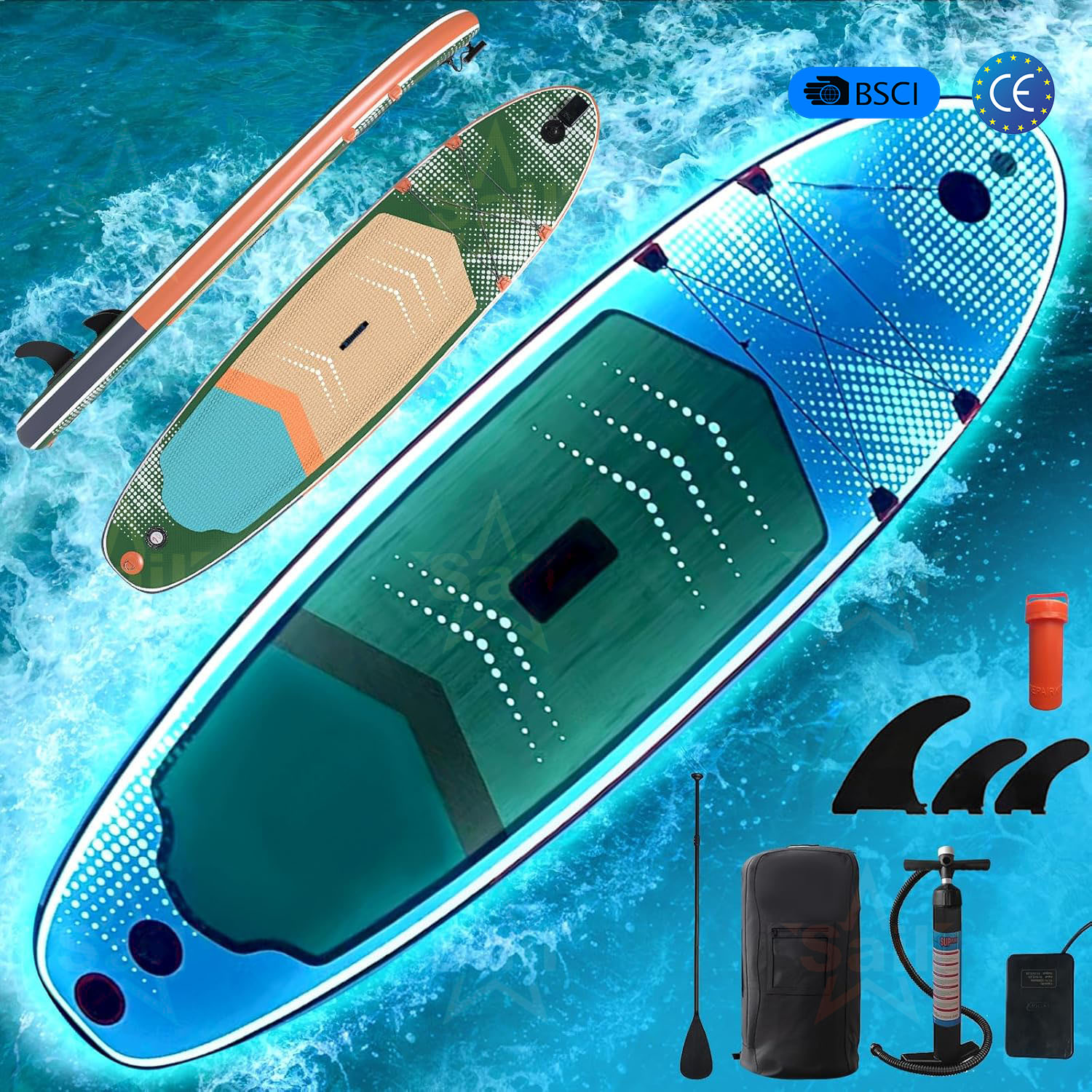 Wielofunkcyjna dmuchana deska  – Fishing Backpack recenzja i cena