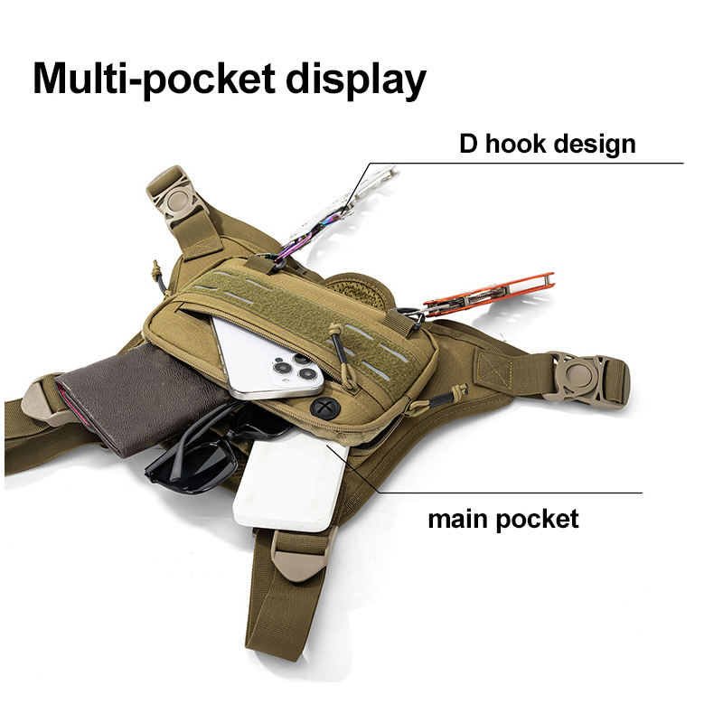 Taktyczna Torba na Klatkę Pier – Fishing Vest recenzja i cena