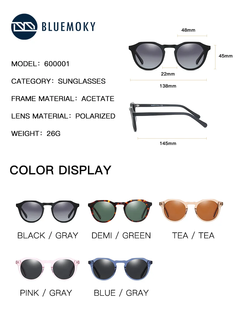 Okulary przeciwsłoneczne BLUEM – Fishing Sunglasses Polarized recenzja i cena