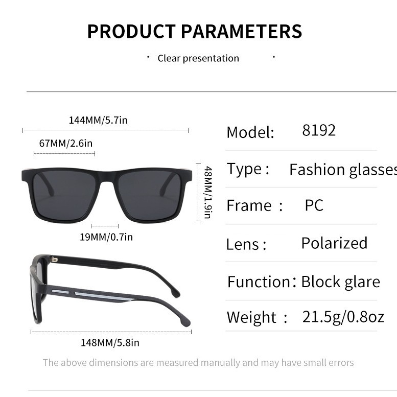 Okulary sportowe chroniące ocz – Fishing Sunglasses Polarized recenzja i cena