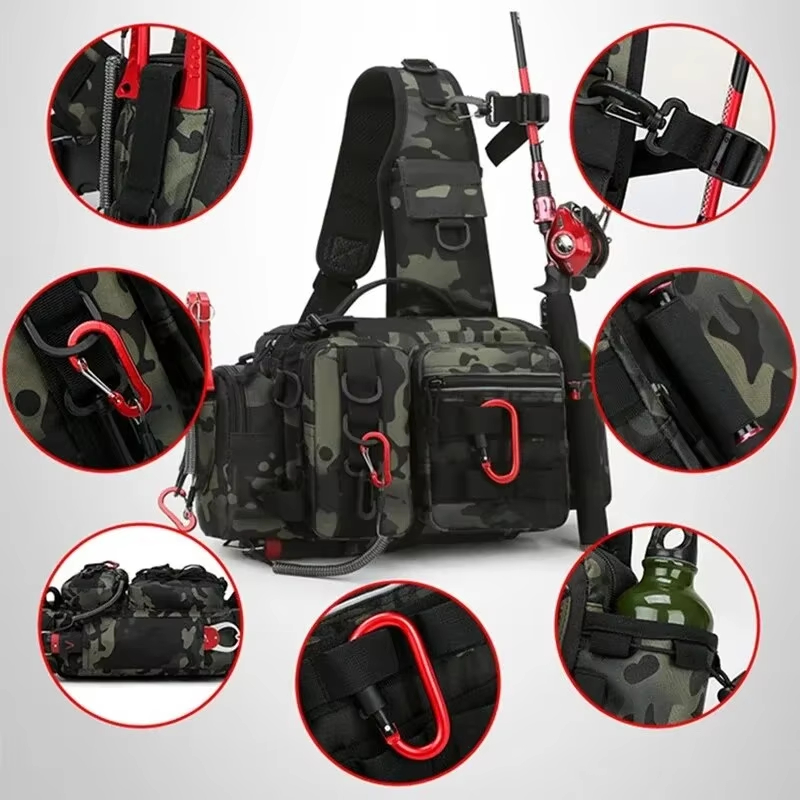 Torba taktyczna outdoorowa na  – Fishing Backpack recenzja i cena